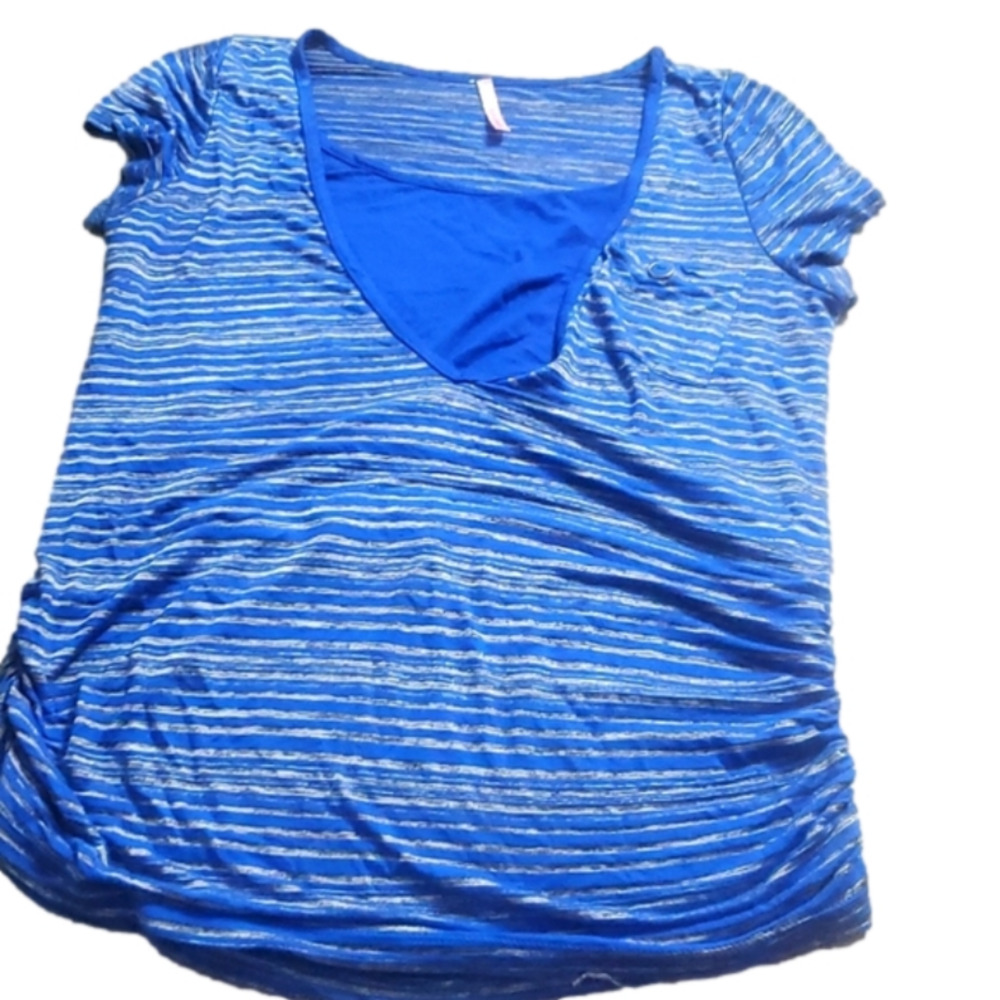 Toto collection blue with silver stripes medium